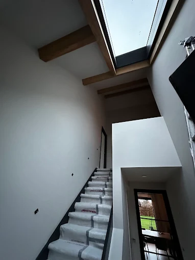 Dakkapel in aanbouw