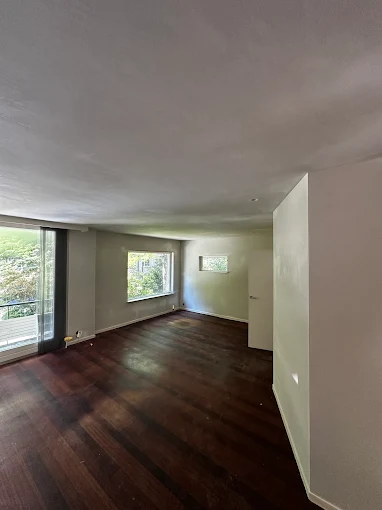 Interieur in uitvoering tijdens een stucwerkproject