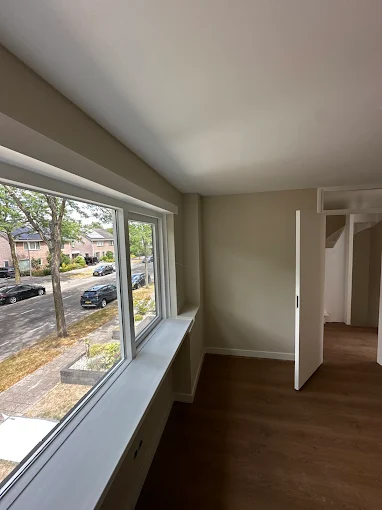 Woonkamer in aanbouw
