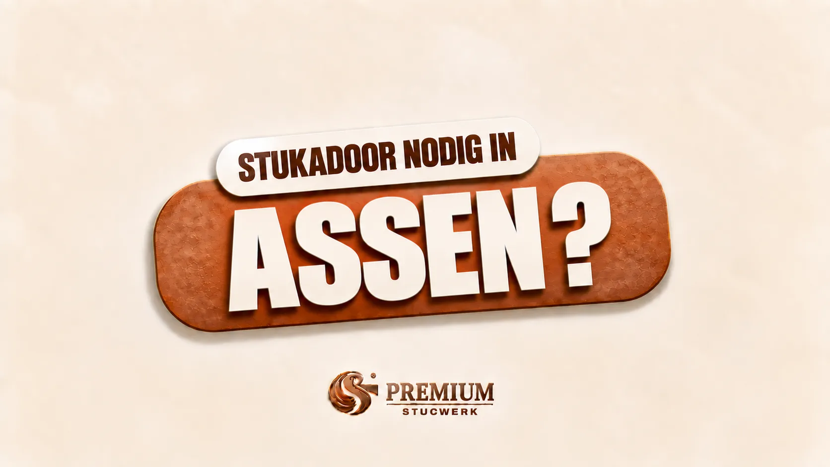 Stukadoor nodig in Assen?