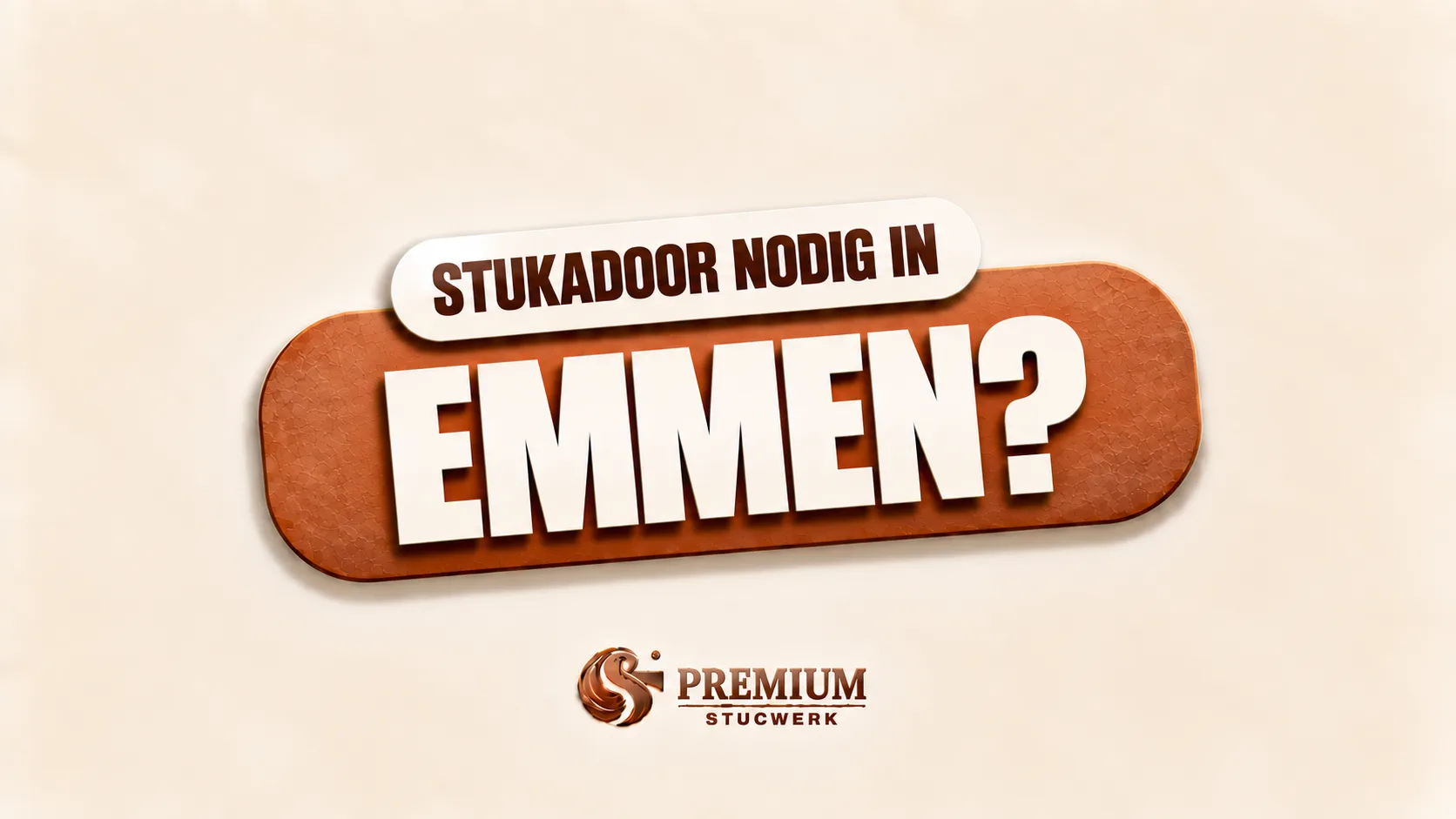 Stukadoor nodig in Emmen?
