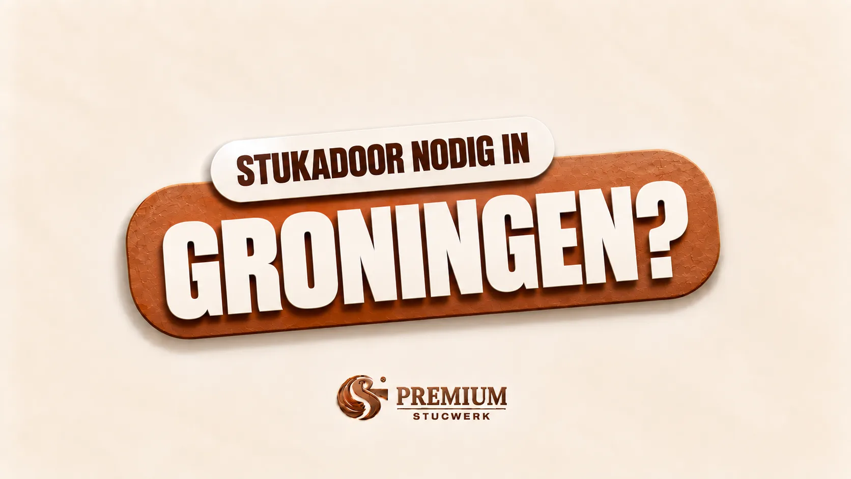 Stukadoor nodig in Groningen?