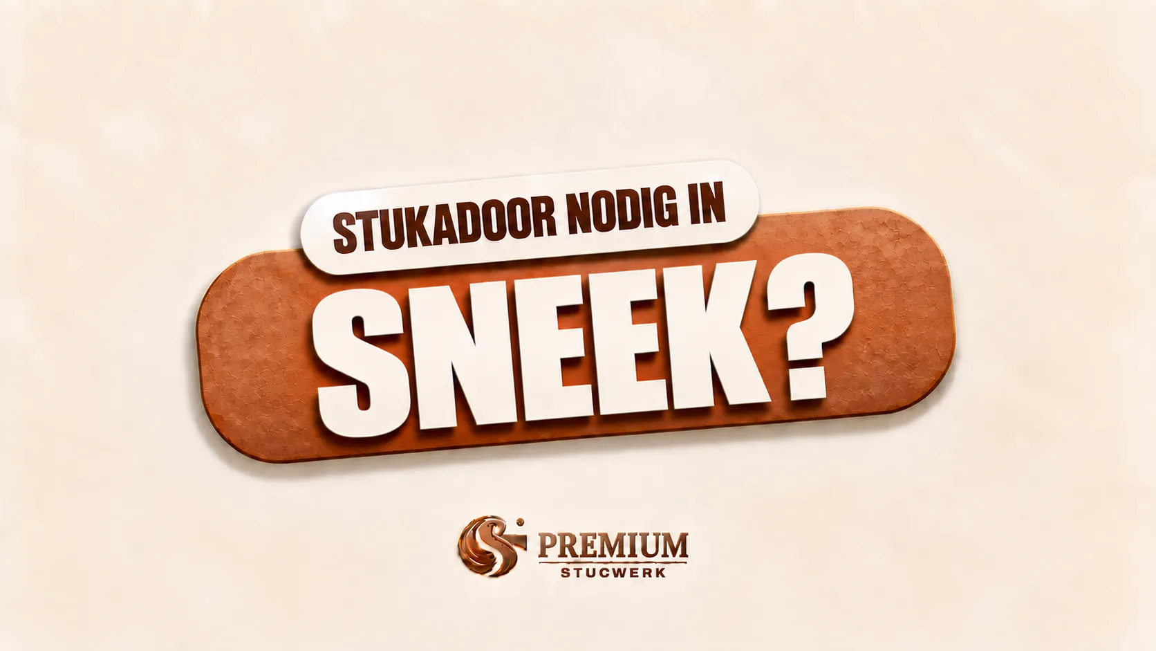 Stukadoor nodig in Sneek?