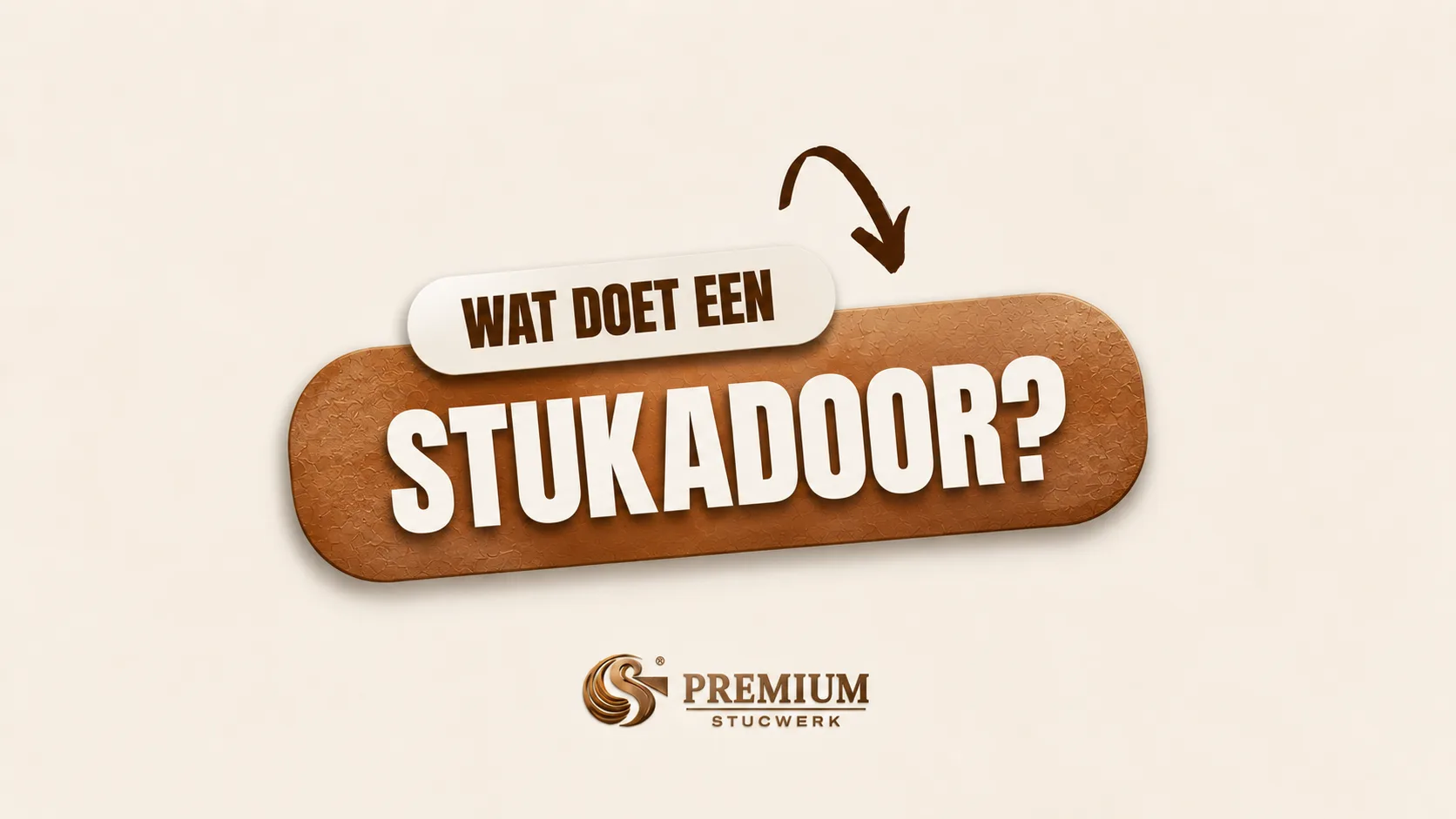 Wat doet een stukadoor?
